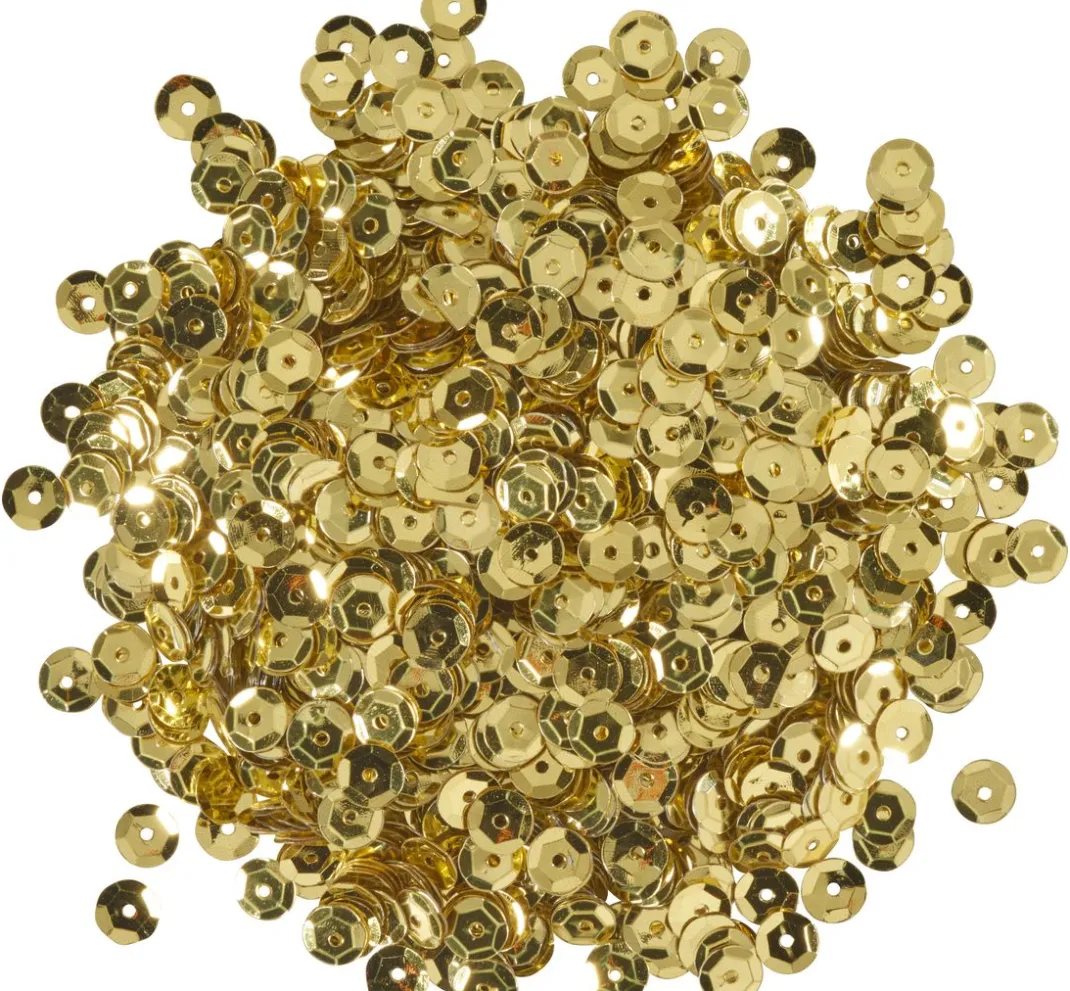 Meyco Paillettentechnik|Bastelzubehör>Pailletten gewölbt, Metallic