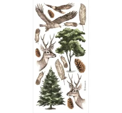 Stamperia Streuteile|Dekoelemente>Paper Cut-Outs "Forest"