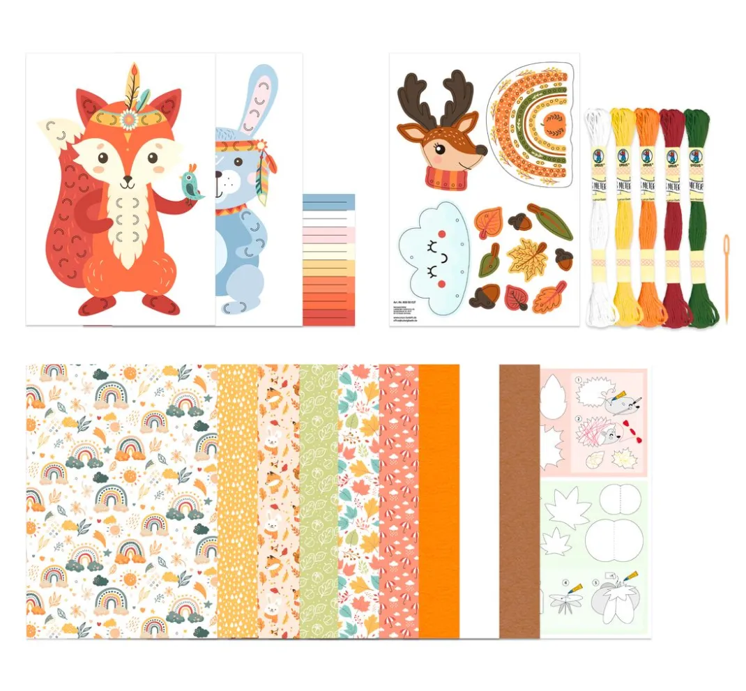 Kinder URSUS Papier-Bastelsets|Weitere Geschenkideen Für Kinder>Papier-Bastelset