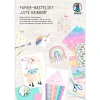 Kinder URSUS Papier-Bastelsets|Weitere Geschenkideen Für Kinder>Papier-Bastelset "Cute Rainbow"