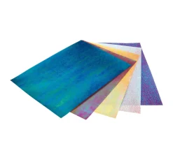 Kinder folia Spezialpapier & -Karton|Papier>Papier-Mix Irisierend "Crispy Rainbow"