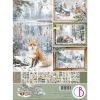 Ciao Bella Farb- & Motivblöcke|Scrapbooking>Papier-Set "Forest Tales"