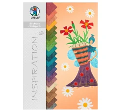 URSUS Farb- & Motivblöcke>Papier-Set "Struktura Vintage 2", Earthy Colors