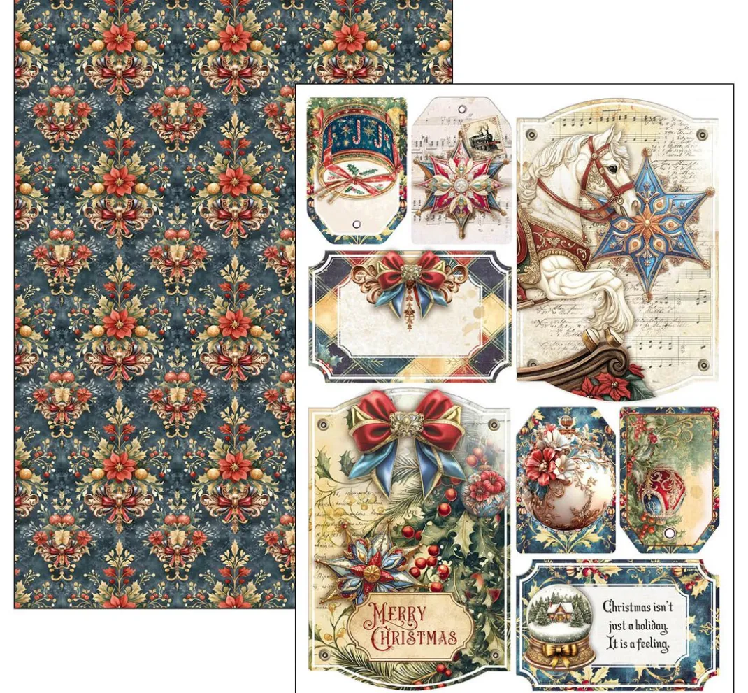 Ciao Bella Farb- & Motivblöcke|Scrapbooking>Papier-Set "Toy Shop"