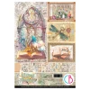 Ciao Bella Farb- & Motivblöcke|Scrapbooking>Papier-Set "Wizard Academy"