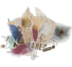 creativ company Dekoelemente|Kartengestaltung>Papier-Stanzmotive"Vintage"
