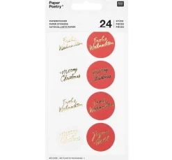 Rico Design Scrapbooking|Kartengestaltung>Papiersticker "Merry Christmas"
