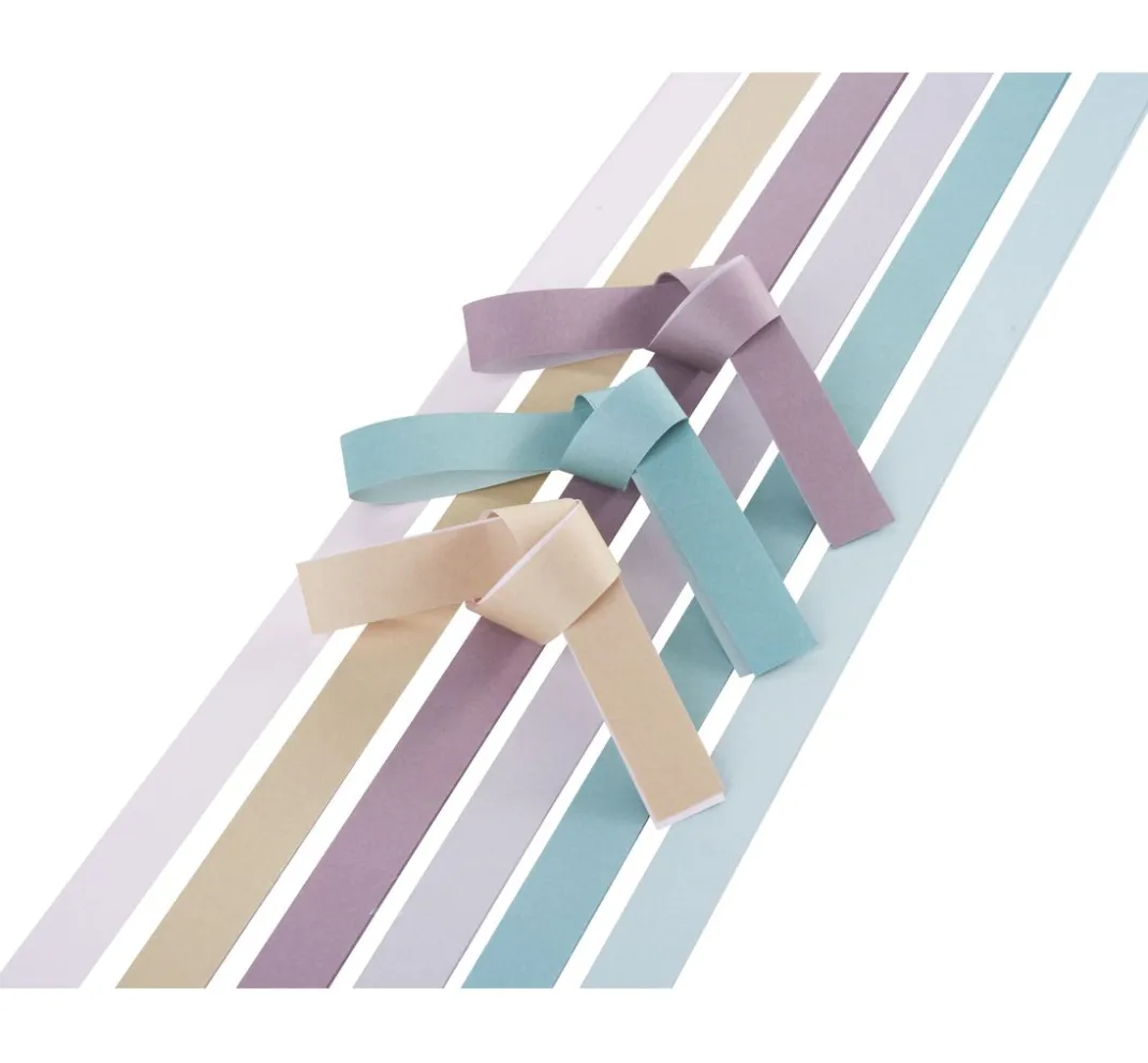 MarpaJansen Origami & Papier Falten|Papierstreifen>Papierstreifen "Duo-Color", Pudertöne