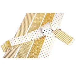 Gebrüder Bertels Origami & Papier Falten|Papierstreifen>Papierstreifen glänzend "Golden Glamour", 15 mm
