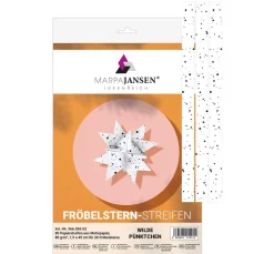 MarpaJansen Papierstreifen|Origami & Papier Falten>Papierstreifen "Pünktchen"