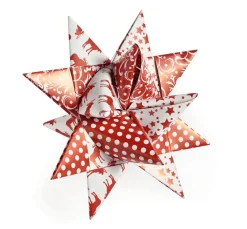 Gebrüder Bertels Origami & Papier Falten|Papierstreifen>Papierstreifen "Scandinavian X-Mas", 25 mm