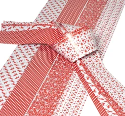 Gebrüder Bertels Origami & Papier Falten|Papierstreifen>Papierstreifen "Scandinavian X-Mas", 50 mm