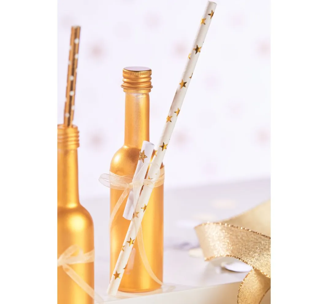 folia Backen>Papierstrohhalme, 25 Stück