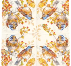 IHR Serviettentechnik>Papiertaschentücher "Autumn Birds"