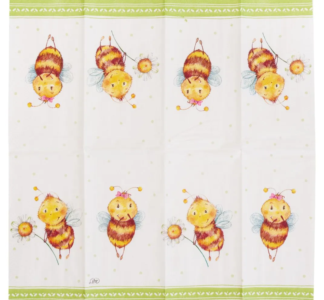 IHR Serviettentechnik>Papiertaschentücher "Bienenfreunde"