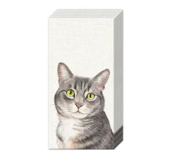 IHR Serviettentechnik>Papiertaschentücher "Cat"
