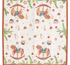 Ambiente Serviettentechnik>Papiertaschentücher "Classic Rocking Horse"