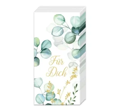 IHR Serviettentechnik>Papiertaschentücher "Für Dich"