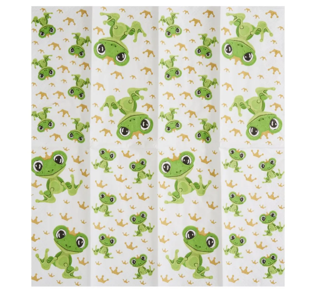 Paper+Design Serviettentechnik>Papiertaschentücher "Frog Prince"