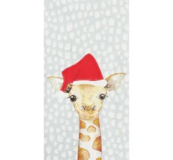 Paper+Design Serviettentechnik>Papiertaschentücher "Giraffe Santa"