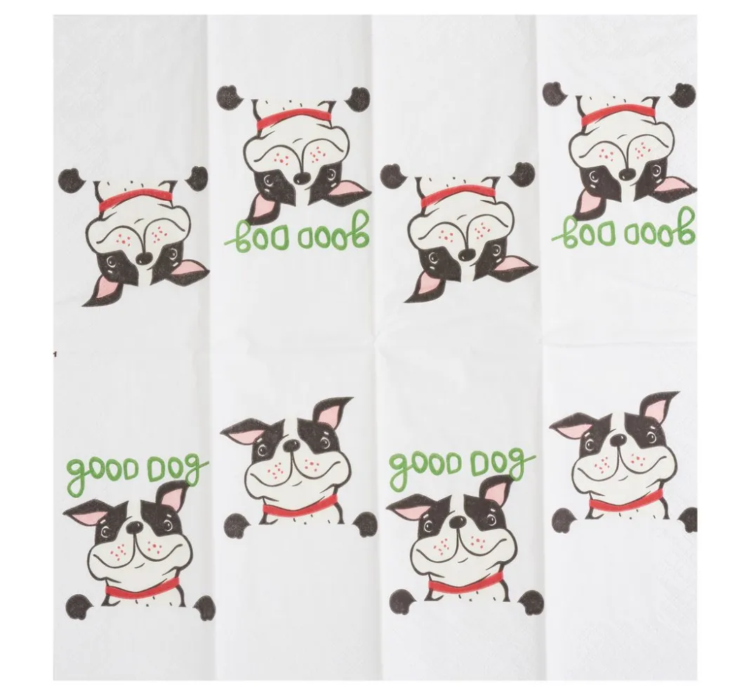 Paper+Design Serviettentechnik>Papiertaschentücher "Good Dog"