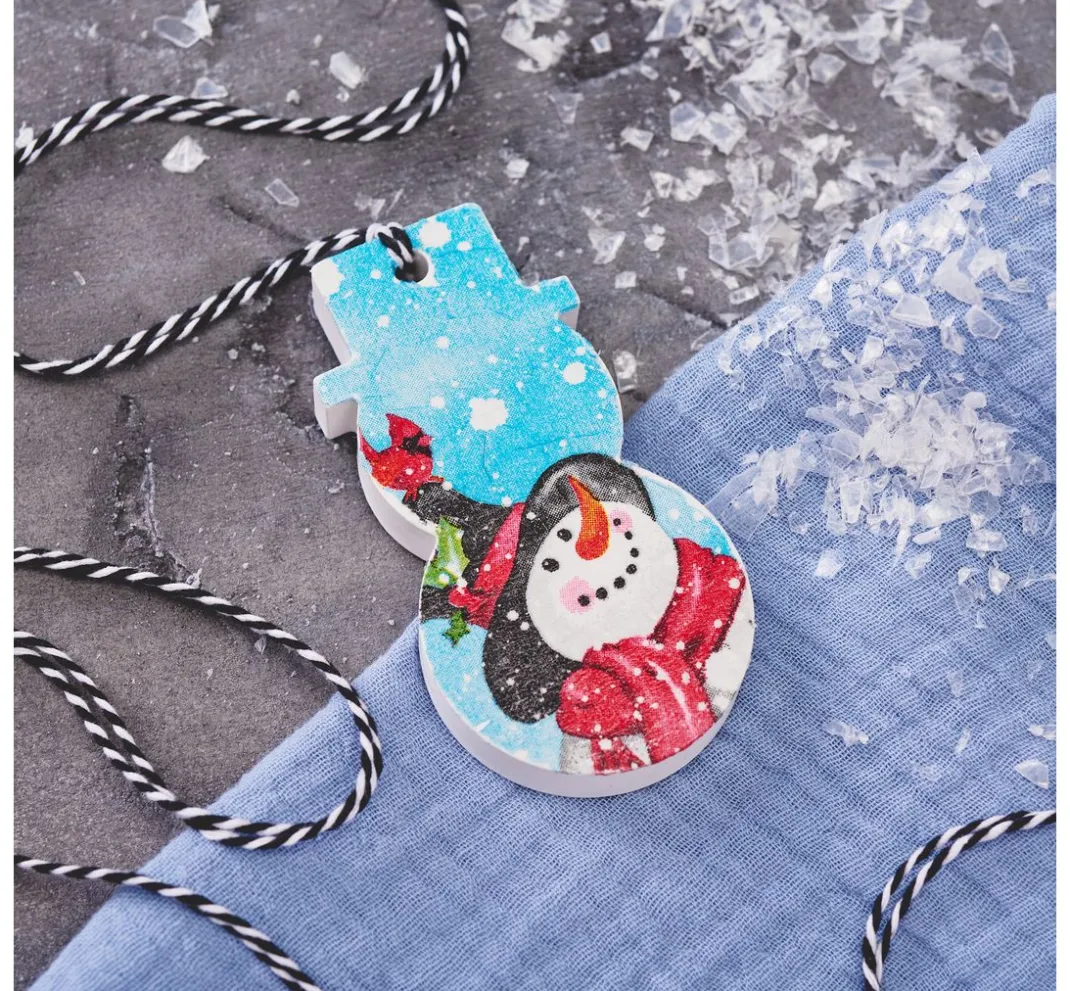 Paper+Design Serviettentechnik>Papiertaschentücher "Happy Snowman"