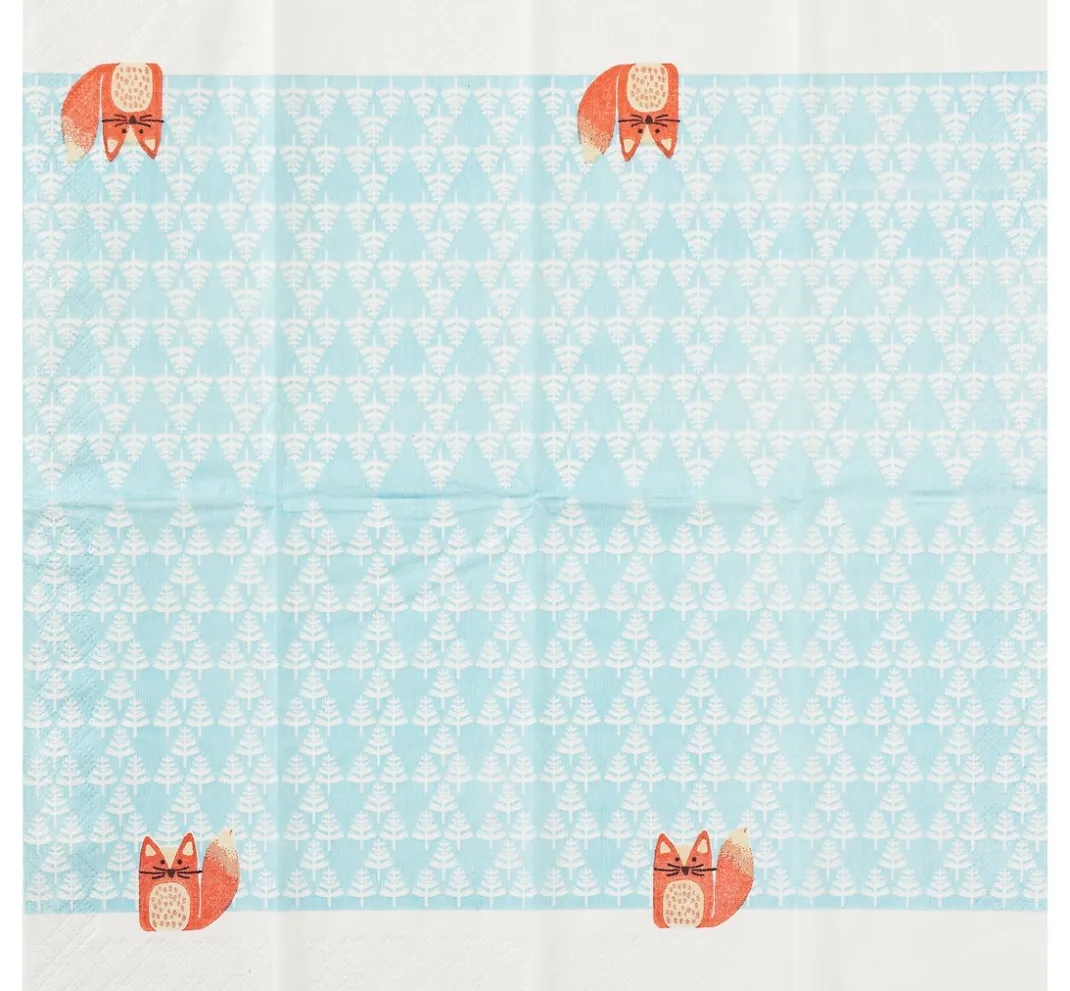 Paper+Design Serviettentechnik>Papiertaschentücher "Kleiner Fuchs"