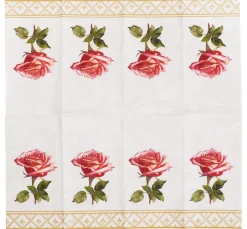 IHR Serviettentechnik>Papiertaschentücher "Lovely Rose"