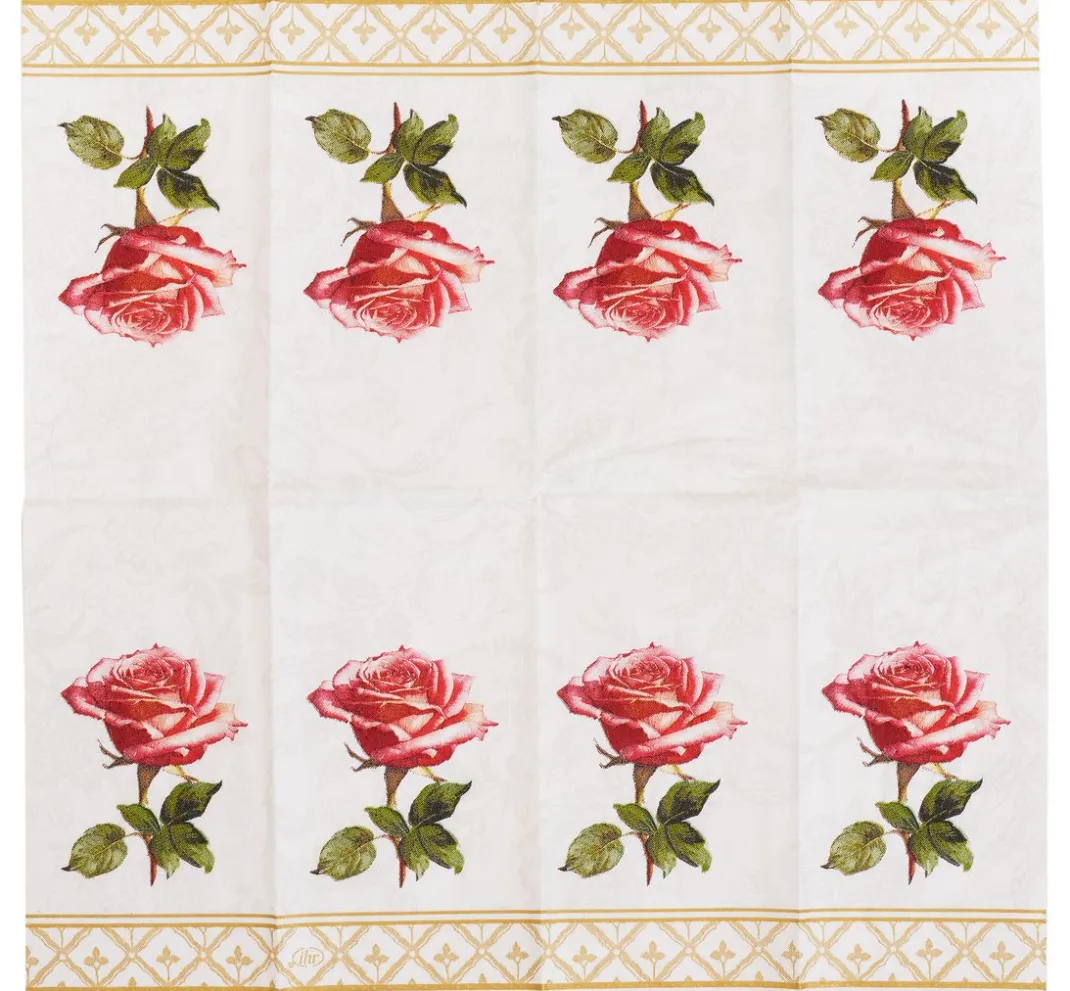 IHR Serviettentechnik>Papiertaschentücher "Lovely Rose"