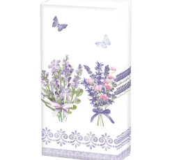 Ambiente Serviettentechnik>Papiertaschentücher "Lovely Lavender"