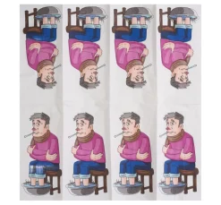 Paper+Design Serviettentechnik>Papiertaschentücher "Man Flu"