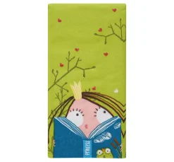 Paper+Design Serviettentechnik>Papiertaschentücher "Princess and Book"