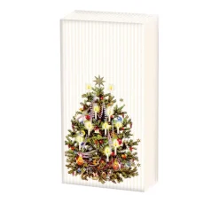 Ambiente Weihnachten|Serviettentechnik>Papiertaschentücher "Weihnachtsbaum"