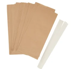 Rico Design Tüten & Anhänger|Papier-Bastelsets>Papiertüten Sterne-Set, groß, Braun