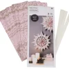 Rico Design Tüten & Anhänger|Papier-Bastelsets>Papiertüten Sterne-Set "Merry Christmas", groß, Rosa