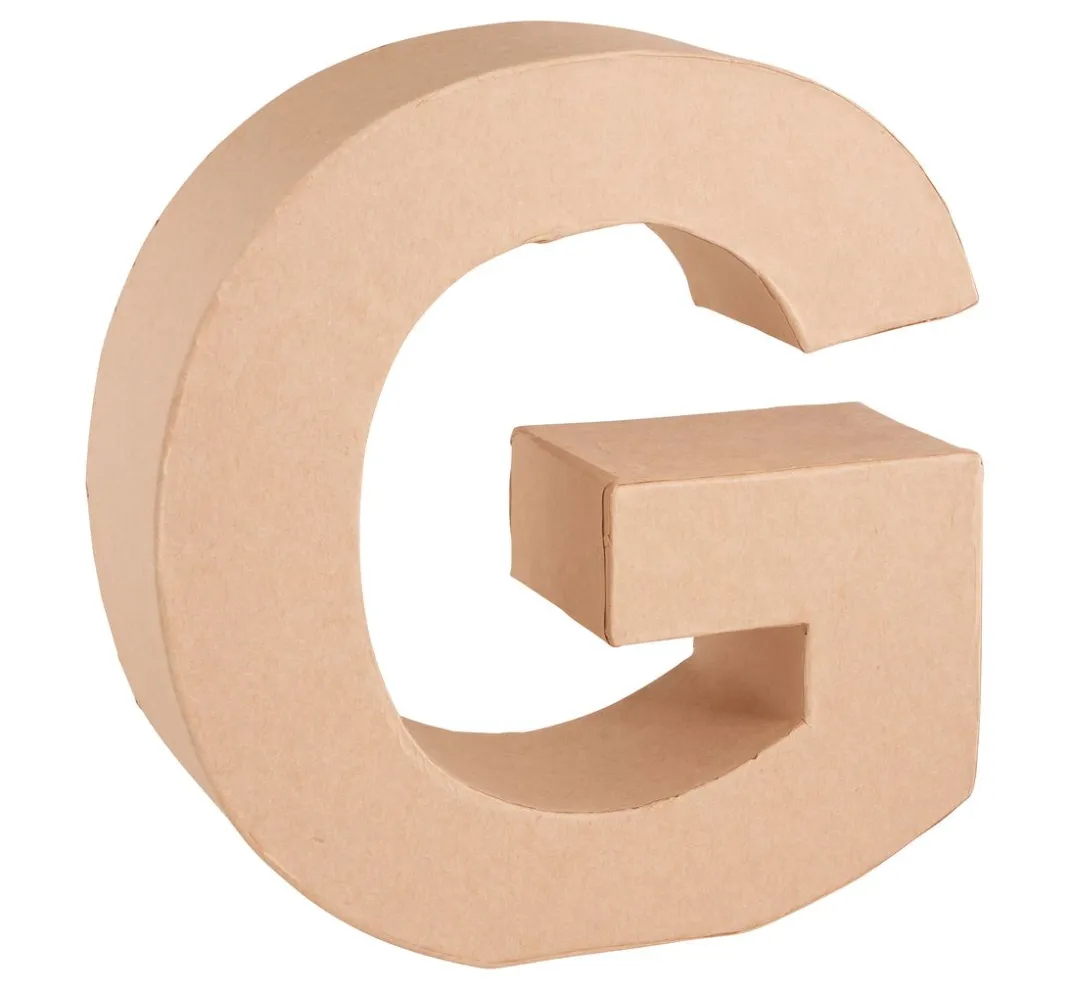 Kinder KNORR prandell Holz|Holz, Mdf & Pappmaché>Papp-Buchstabe