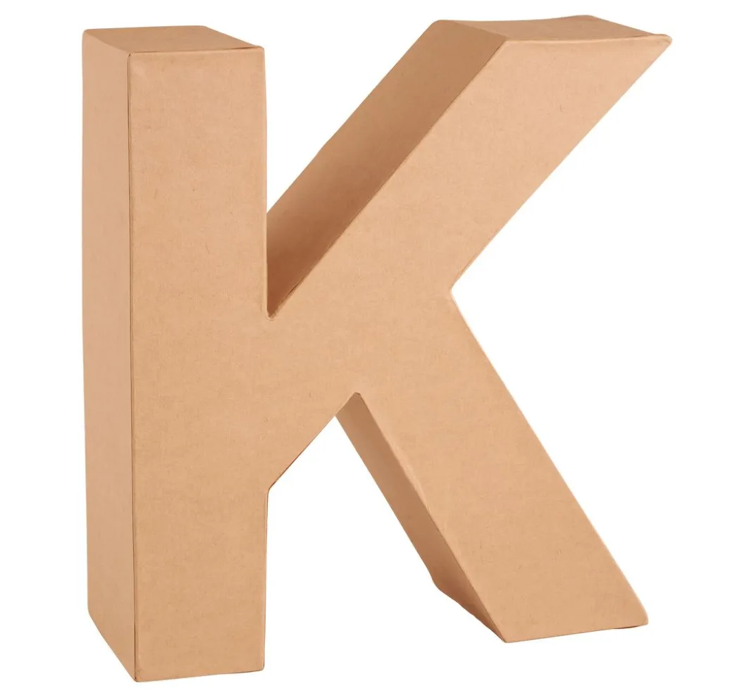 Kinder KNORR prandell Holz|Holz, Mdf & Pappmaché>Papp-Buchstabe