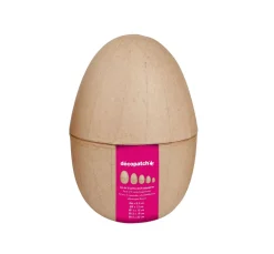 Kinder décopatch Holz|Decoupage>Pappmaché-Eier, teilbar, 5-er Set