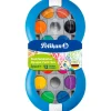Kinder Pelikan Bastelfarbe|Schulmalfarbe>Deckfarbkasten "Space", 12 Farben