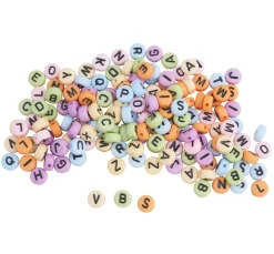 Kinder Rico Design Freundschaftsarmbänder|Perlenmix>Perlen-Buchstaben Set, Rund