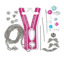 Kinder UIT Schmuck-Bastelsets|Perlensterne & Engel>Perlenengel, 3er-Set