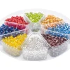 Kinder UIT Perlenmix|Perlen>Perlensortiment Rocailles Silverline