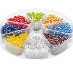 Kinder UIT Perlenmix|Perlen>Perlensortiment Rocailles Silverline