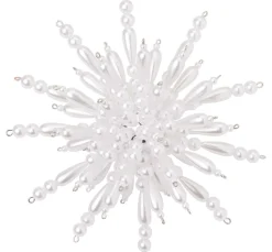 Zauberperle Perlensterne & Engel|Perlensterne>Perlenstern-Komplettset "White Snowflake"