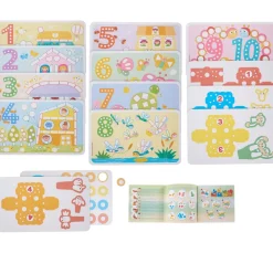 Kinder PlayMais Modellier-Werkzeuge|Deko-Bastelsets>Card-Set "Fun to learn numbers"
