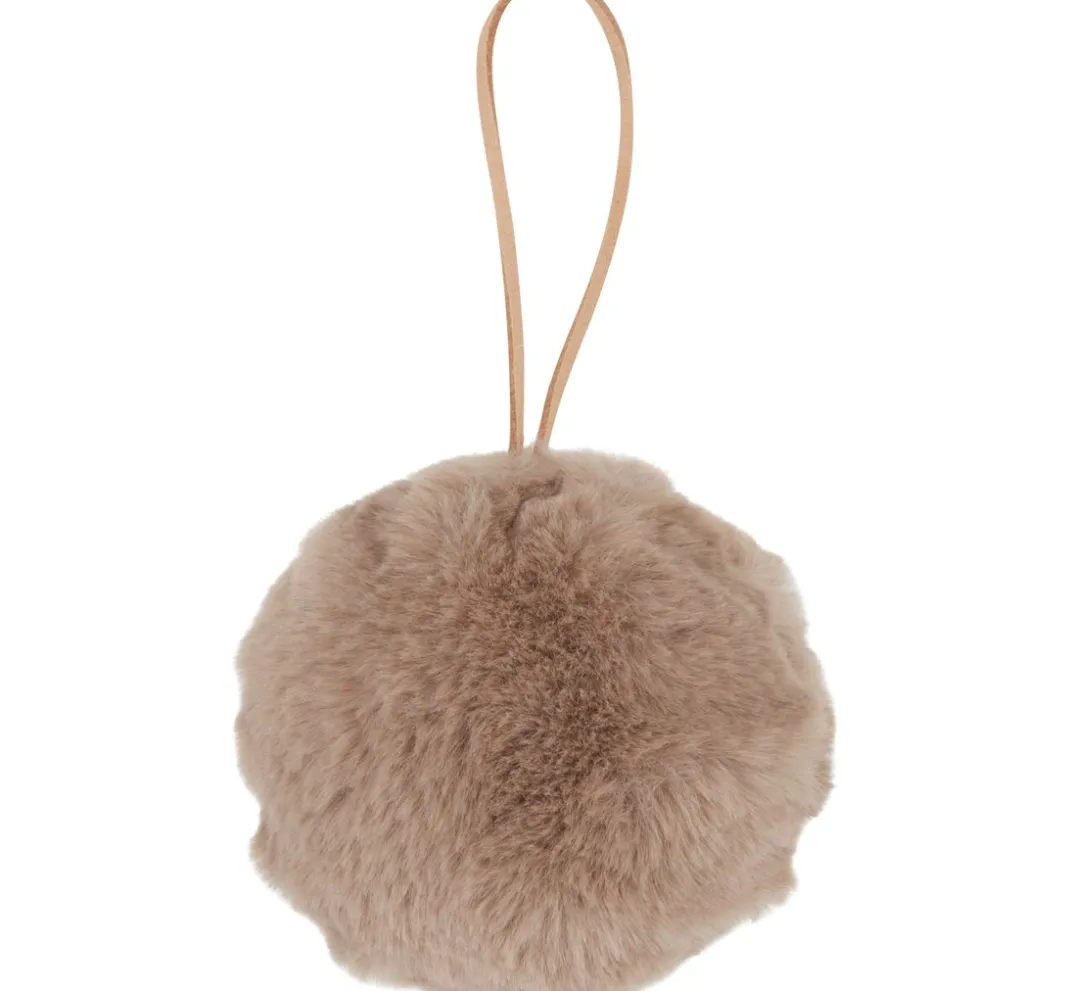 Kinder Othmar Decorations Pompons|Bastelzubehör>Plüsch Kugel "Filis", ca. Ø 9 cm, 2 Stück