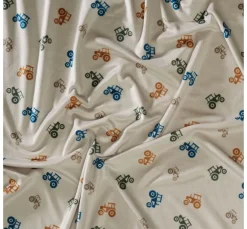 VBS Marktplatz Jerseystoff|Stoff Meterware>Polyester-Jersey Chilly Print "Trecker"