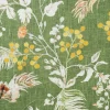 Globaltex Stoff Meterware|Dekostoff>Polyester-Stoff "Lana Green"