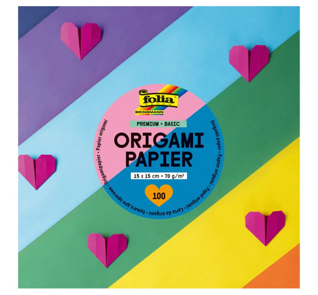 folia Falt- & Origamipapier|Origami & Papier Falten>Premium Faltblätter "Basic"