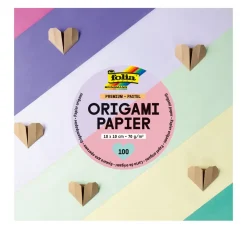 folia Origami & Papier Falten|Falt- & Origamipapier>Premium Faltblätter "Pastell"